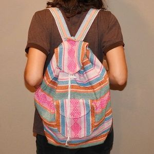 Bohemian backpack